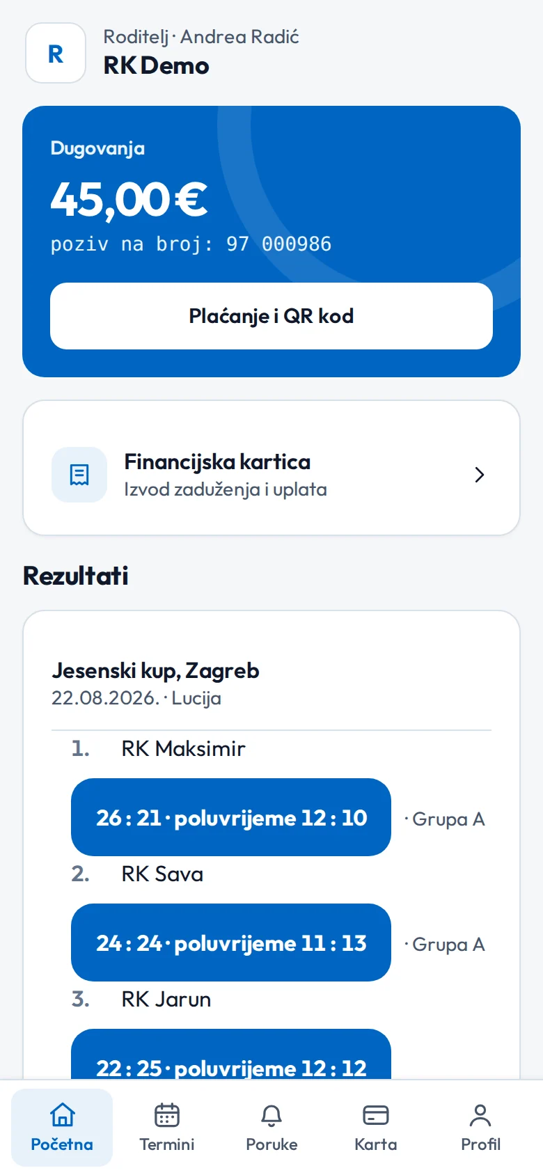 Roditelj — početna